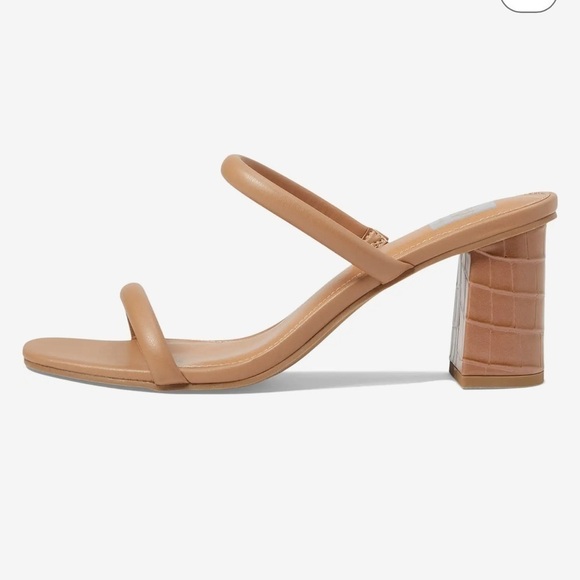 DV by Dolce Vita Halsty Double Band Mules in caramel - Picture 2 of 16